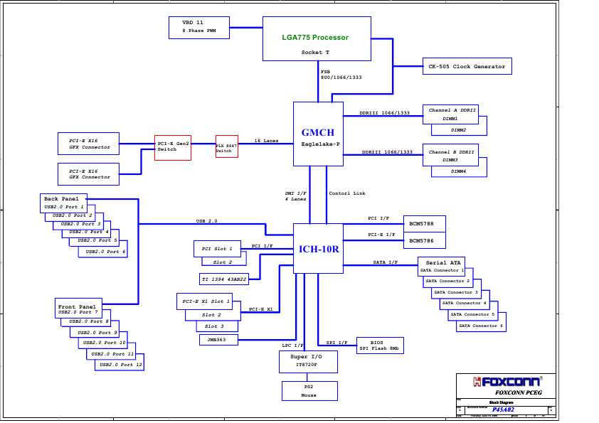 Схема Foxconn P45A-V