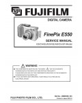 Сервисная инструкция FujiFilm Finepix E550