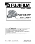 Сервисная инструкция FujiFilm Finepix S7000