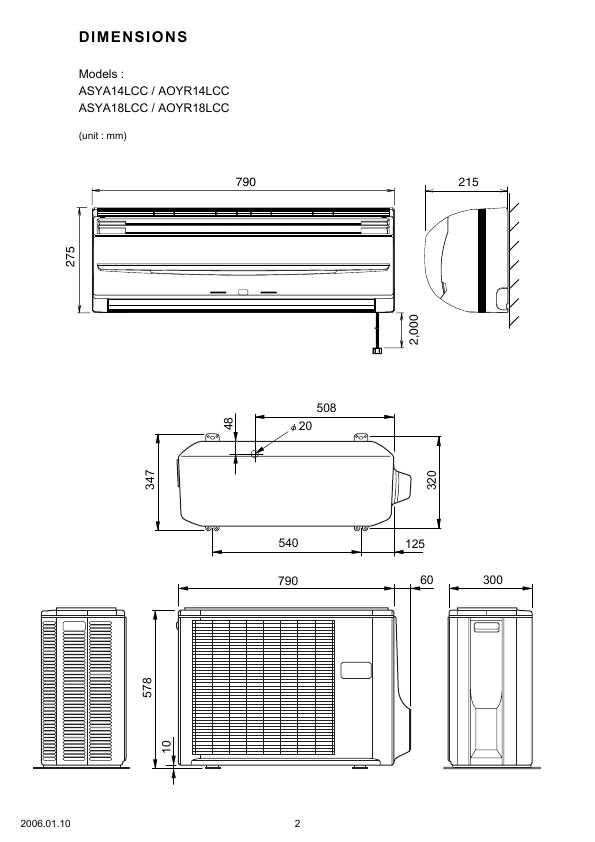 Сервисная инструкция FUJITSU ASYA14LCC, ASYA18LCC