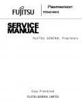 Сервисная инструкция Fujitsu PDS4214WS