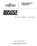 Сервисная инструкция Fujitsu PDS4229WB
