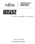 Сервисная инструкция Fujitsu PDS6101W