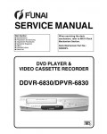 Сервисная инструкция Funai DDVR-6830, DPVR-6830