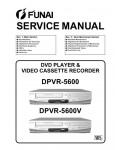 Сервисная инструкция Funai DPVR-5600, DPVR-5600V