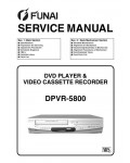 Сервисная инструкция Funai DPVR-5800