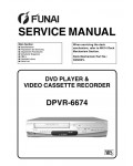 Сервисная инструкция Funai DPVR-6674