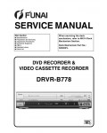 Сервисная инструкция Funai DRVR-B778