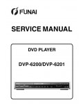 Сервисная инструкция Funai DVP-6200, DVP-6201