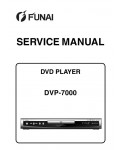 Сервисная инструкция Funai DVP-7000