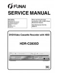 Сервисная инструкция Funai HDR-C2835D