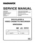 Сервисная инструкция Funai Magnavox MWD2206A