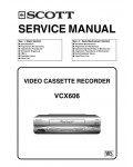 Сервисная инструкция Funai SCOTT VCX606