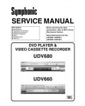 Сервисная инструкция Funai SYNPHONIC UDV660, UDV680