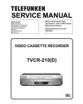 Сервисная инструкция Funai TELEFUNKEN TVCR-210(D)