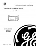 Сервисная инструкция GE SCA1000, SCA1001