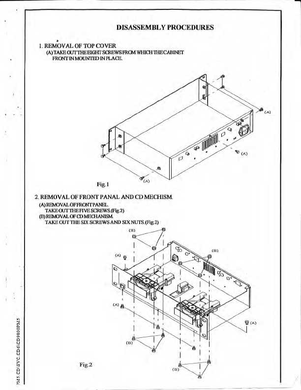 Сервисная инструкция Gemini CD-9800