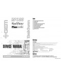 Сервисная инструкция GENERAL-MUSIC RP120