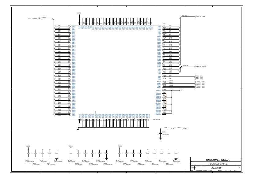 Схема GIGABYTE GA-6OXT