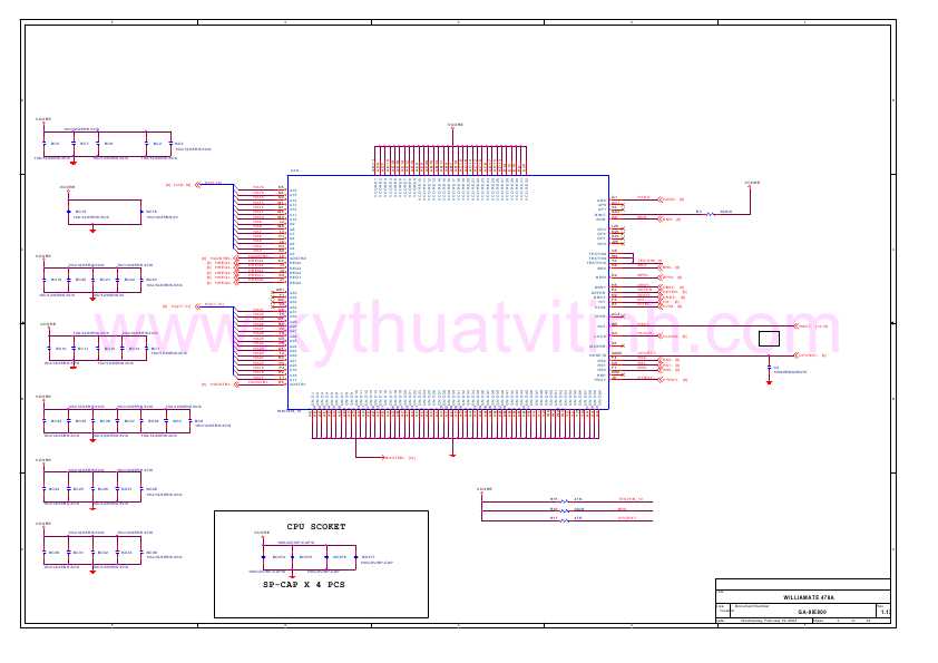 Схема Gigabyte GA-8IE800