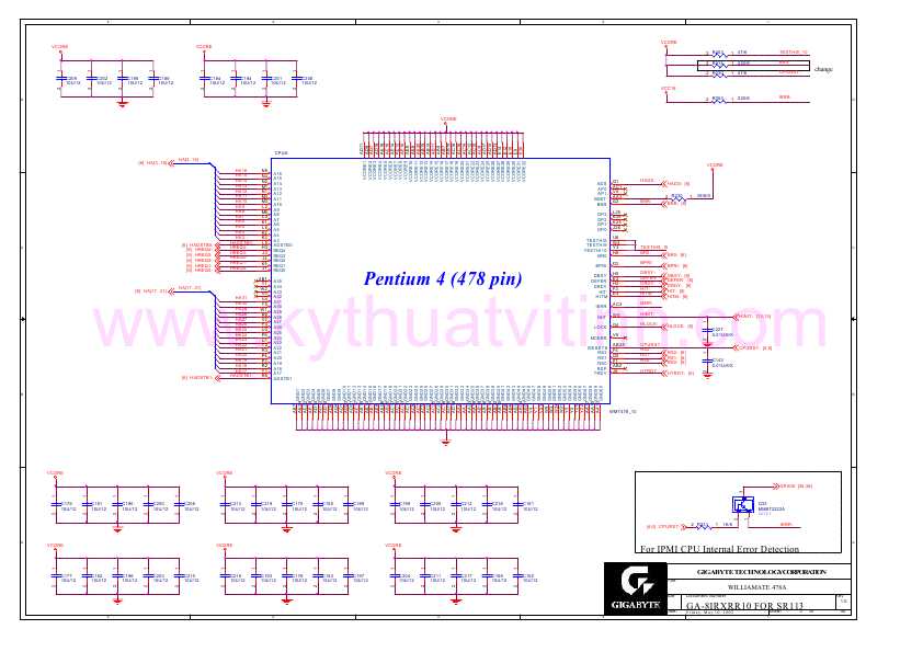 Схема Gigabyte GA-8IRXRR