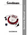 Сервисная инструкция Goodmans GCD-808