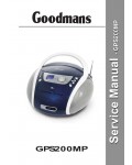 Сервисная инструкция Goodmans GPS-200MP