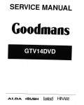 Сервисная инструкция Goodmans GTV-14DVD