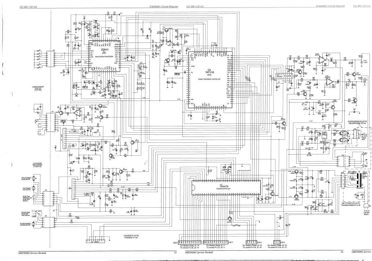 Сервисная инструкция Grundig CD-360, CD-435