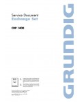 Сервисная инструкция Grundig CDP-1400