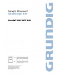 Сервисная инструкция Grundig CDP-3000SLIM PLANIXX