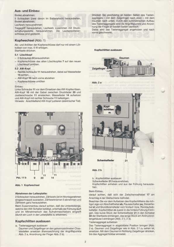 Сервисная инструкция Grundig CR-550, CR-580, CR-585