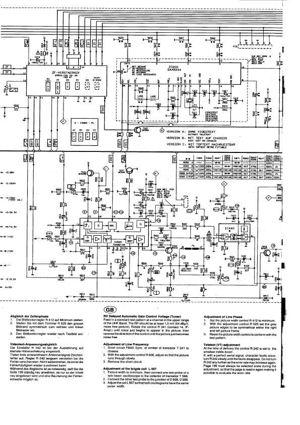 Сервисная инструкция Grundig CUC5361 шасси