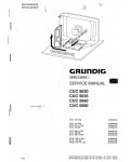 Сервисная инструкция Grundig CUC5820, CUC5835, CUC5860, CUC5880