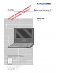 Сервисная инструкция Grundig DVD-P7850