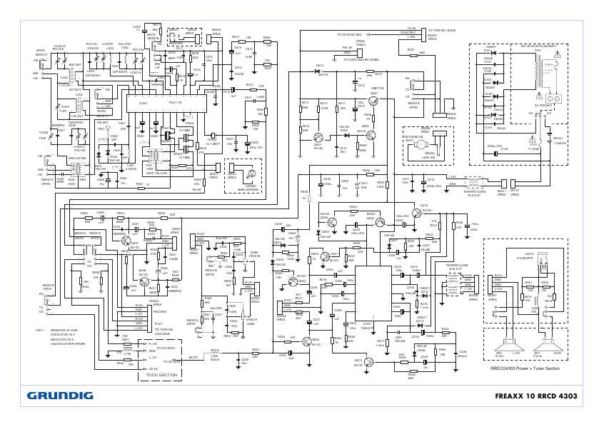 Сервисная инструкция Grundig FREAXX-10, RRCD-4303