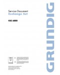 Сервисная инструкция Grundig KSC-6000