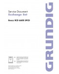 Сервисная инструкция Grundig RCD-6600SPCD BEEZZ
