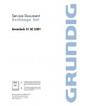 Сервисная инструкция Grundig Sonoclock 51, SC-5301
