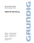 Сервисная инструкция Grundig SQUIXX, CDP-4303, AS45JOG