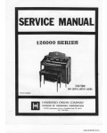 Сервисная инструкция HAMMOND 126000-SERIES
