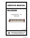 Сервисная инструкция HAMMOND 44, PRO-44H, MELODION