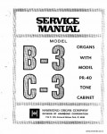 Сервисная инструкция HAMMOND B-3, C-3