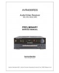 Сервисная инструкция Harman-Kardon AVR-4000RDS