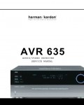 Сервисная инструкция Harman-Kardon AVR-635