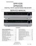 Сервисная инструкция Harman-Kardon DPR-1005, DPR-2005