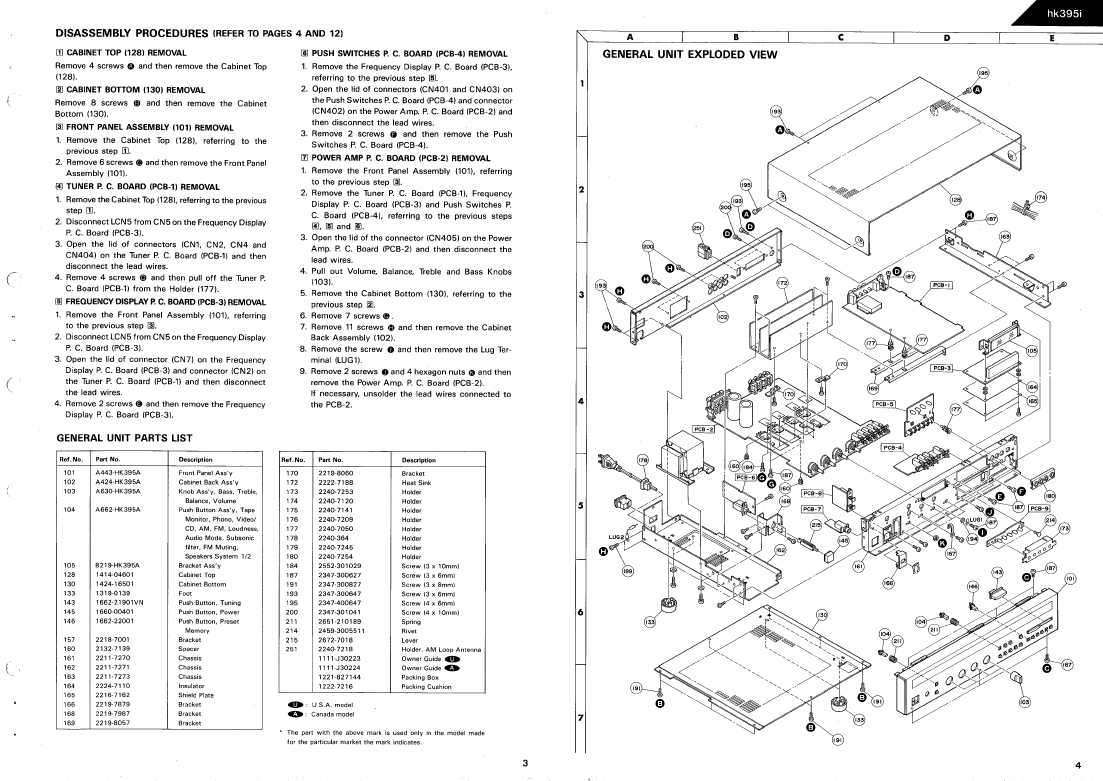 Сервисная инструкция Harman-Kardon HK-395I