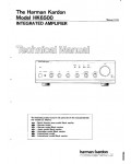 Сервисная инструкция Harman-Kardon HK-6500