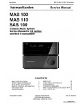 Сервисная инструкция HARMAN-KARDON MAS-100, 110, CD