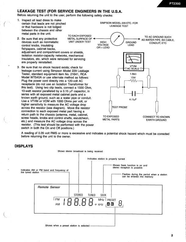 Сервисная инструкция Harman-Kardon PT-2300